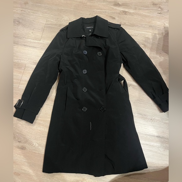 London fog black trench coat - Picture 2 of 12